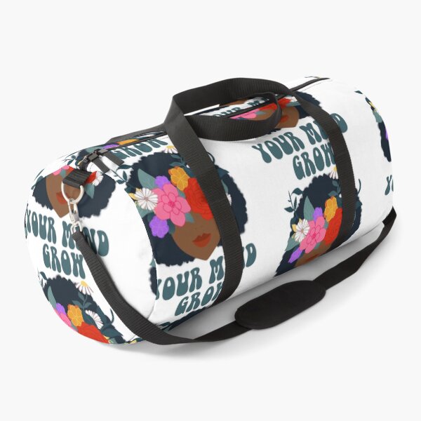 Item preview, Grow Your Mind – Floral Black Woman Botanical Self Growth Aesthetic designed and sold by ralucasrf.