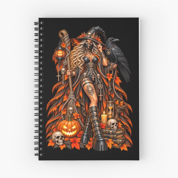 Item preview, Dark Witch With Raven Books And Hourglass designed and sold by Lombardino.