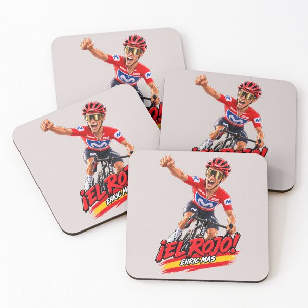 Item preview, Enric Mas – ¡El Rojo! | Vuelta a España 2026 Cycling designed and sold by malero-design.