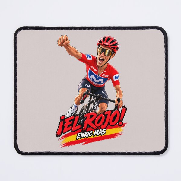 Item preview, Enric Mas – ¡El Rojo! | Vuelta a España 2026 Ciclismo designed and sold by malero-design.