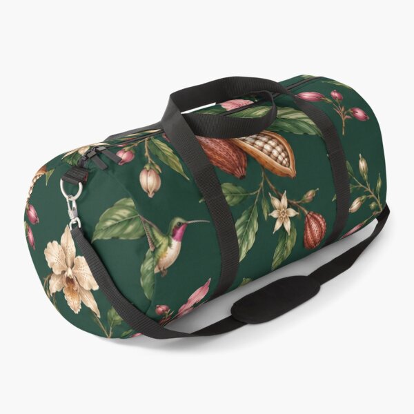 Item preview, Ecuador Botanical Garden – Orchids, Cacao & Hummingbirds Pattern designed and sold by HO•Designs.