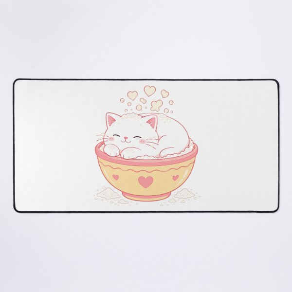 Item preview, Baking Cat Pastel Mixing Bowl Baker designed and sold by nortowelcomics.