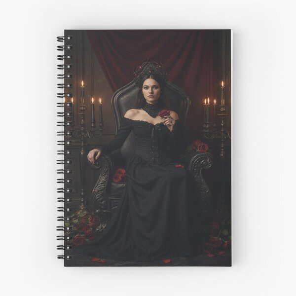 Item preview, Dark Gothic Rose Queen in a Victorian Palace designed and sold by JanjjaSoulInk.