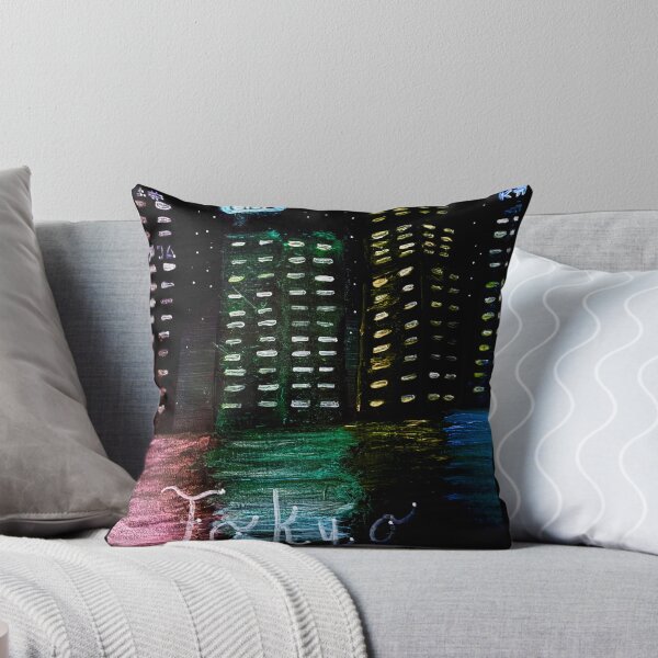 Item preview, Tokyo Night Skyline with Fireworks designed and sold by FEShopTreasure.