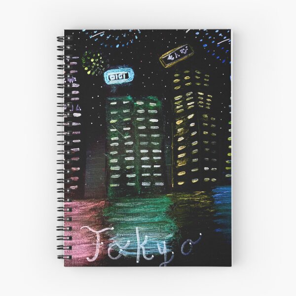 Item preview, Tokyo Night Skyline with Fireworks designed and sold by FEShopTreasure.