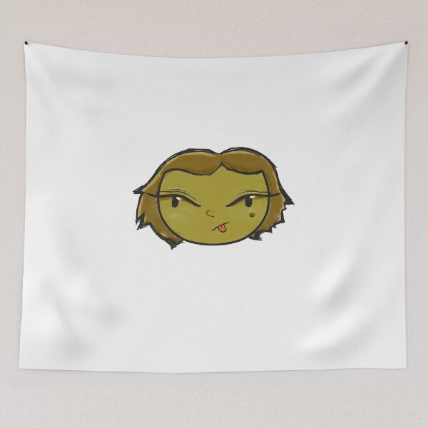 Item preview, Cheeky Golden Face Sticking Out Tongue – Sassy Kawaii Art designed and sold by davidmalec.