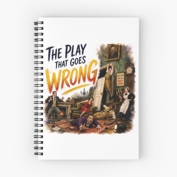 Item preview, The Play that Goes Wrong designed and sold by Lyric Vault - Rock on.