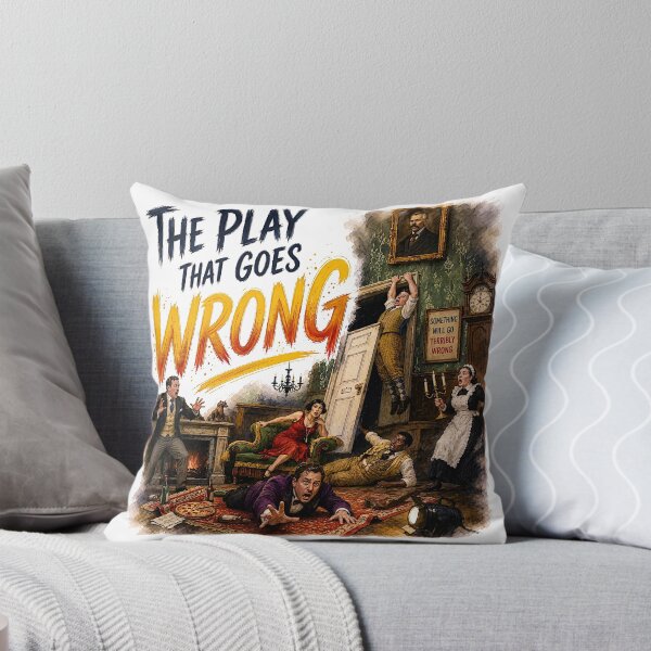 Item preview, The Play that Goes Wrong designed and sold by Lyric Vault - Rock on.