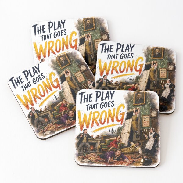 Item preview, The Play that Goes Wrong designed and sold by Lyric Vault - Rock on.