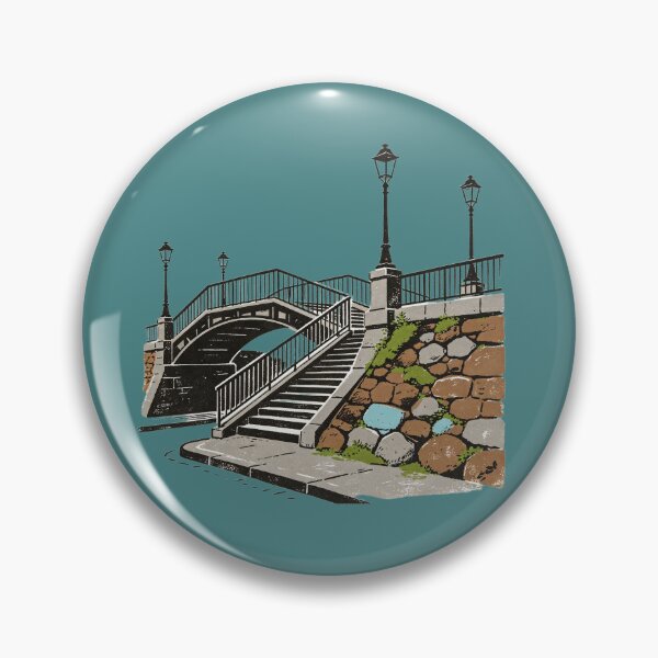 Item preview, classic stone bridge designed and sold by mixoubraw.