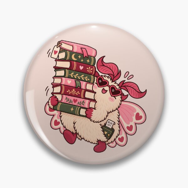 Item preview, Bookstore Book Moth – Funny Book Buying Addiction for Readers designed and sold by SnugbugStudios.
