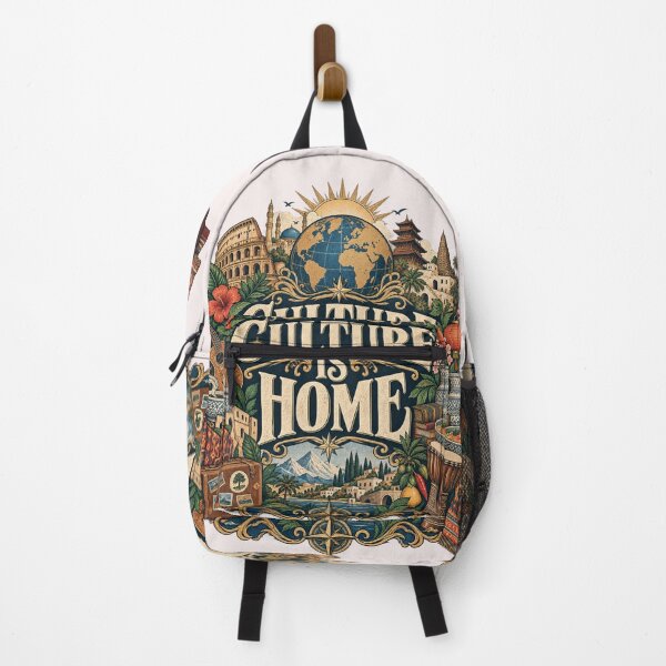 Item preview, Culture Is Home T-Shirt | Vintage Travel World Culture Diversity Graphic designed and sold by Fanverse Merchandise.