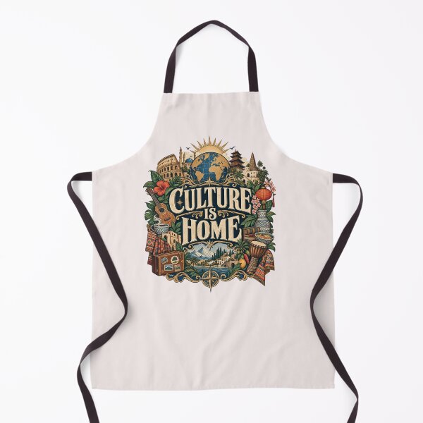 Item preview, Culture Is Home T-Shirt | Vintage Travel World Culture Diversity Graphic designed and sold by Fanverse Merchandise.