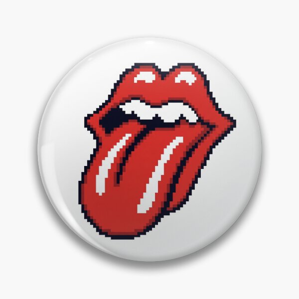 Item preview, Pixel Art solling stones Tongue designed and sold by TOM JACK.