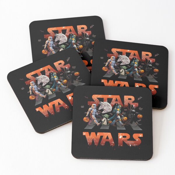 Artikelvorschau, Halloween Crossing mit Yoda, Boba und Vader entworfen und verkauft von elfriedashops.