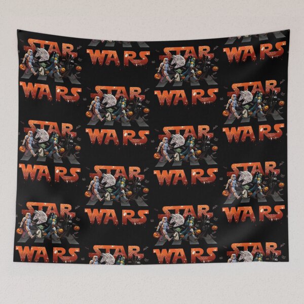 Item preview, Halloween Crossing with Yoda Boba and Vader designed and sold by elfriedashops.