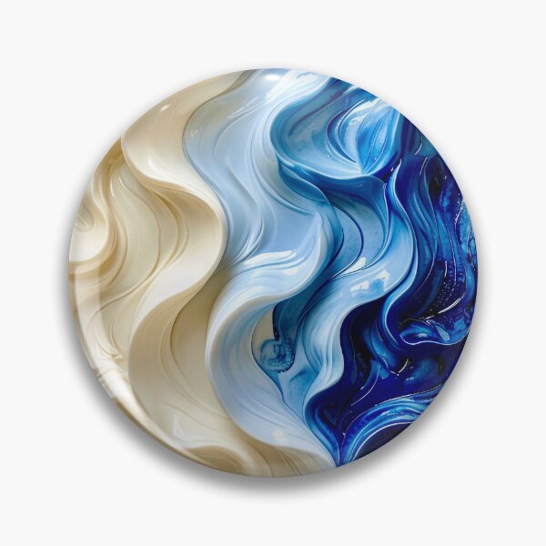 Item preview, Polished Lapis Lazuli and Alabaster Ribbon Vortex designed and sold by Vicky Brago-Mitchell®.