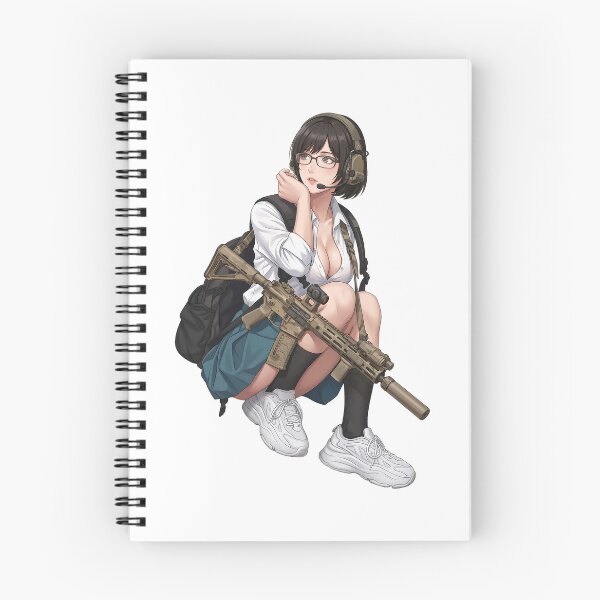 Item preview, Tactical School Girl - Anime Special Ops designed and sold by RAWLIFEGRAPHIC.