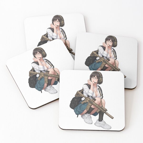 Item preview, Tactical School Girl - Anime Special Ops designed and sold by RAWLIFEGRAPHIC.