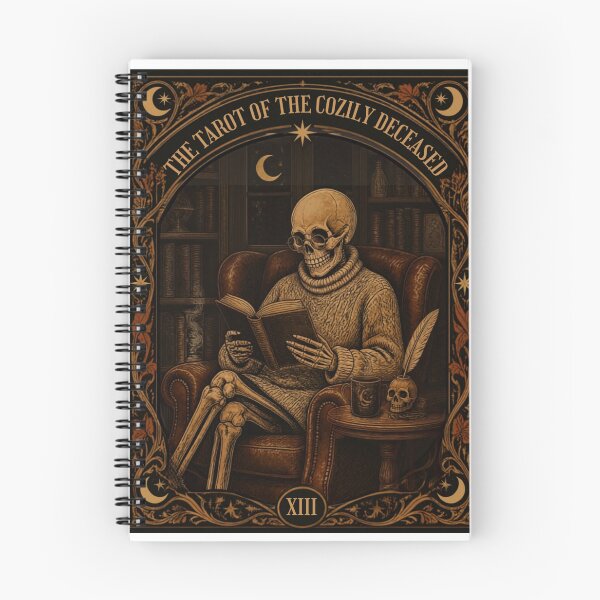 Item preview, Tarot of the Cozily Deceased designed and sold by EvansOddsAndEnd.