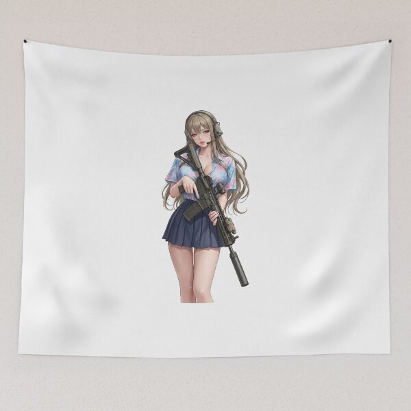Item preview, Tactical School Girl - Anime Special Ops designed and sold by RAWLIFEGRAPHIC.