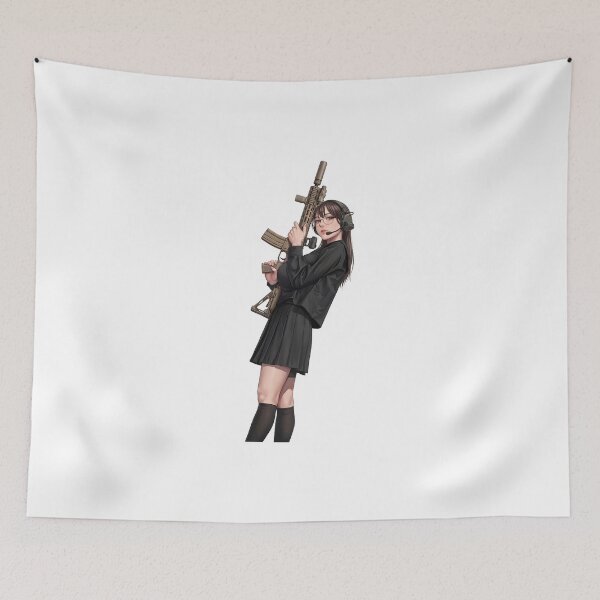 Item preview, Tactical School Girl - Anime Special Ops designed and sold by RAWLIFEGRAPHIC.