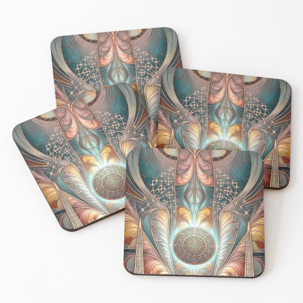 Item preview, Art Nouveau Sacred Geometry Celestial Portal designed and sold by Frackxion.