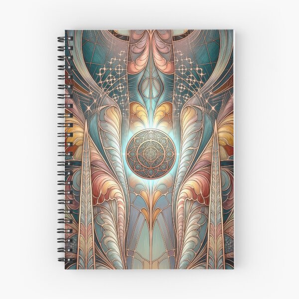 Item preview, Art Nouveau Sacred Geometry Celestial Portal designed and sold by Frackxion.