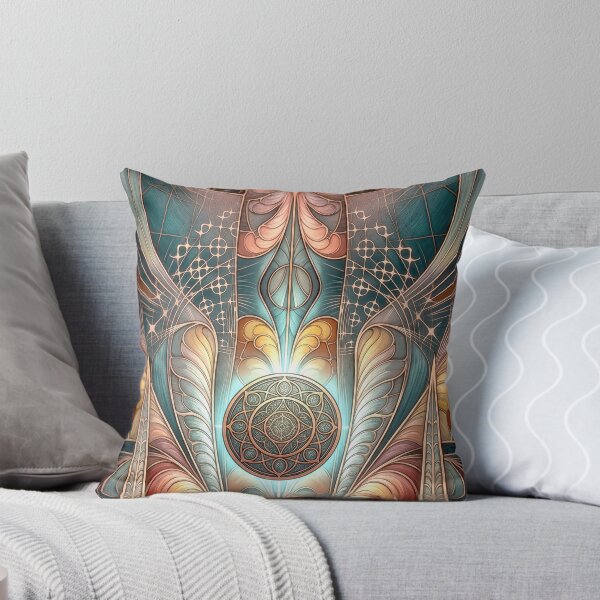 Item preview, Art Nouveau Sacred Geometry Celestial Portal designed and sold by Frackxion.