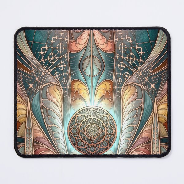 Item preview, Art Nouveau Sacred Geometry Celestial Portal designed and sold by Frackxion.