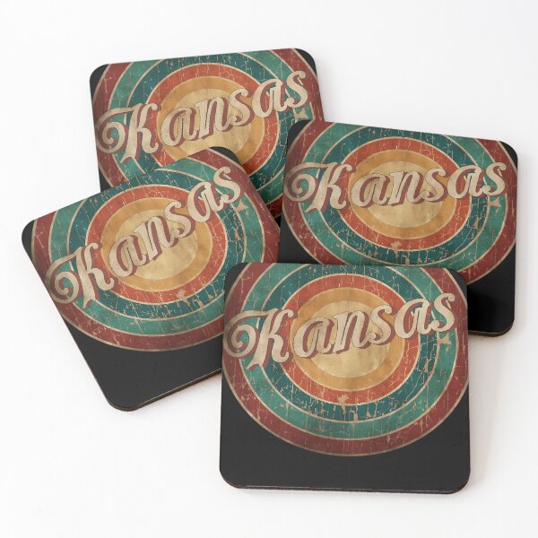 Item preview, Art - Kansas band designed and sold by RetroArtCanvas.