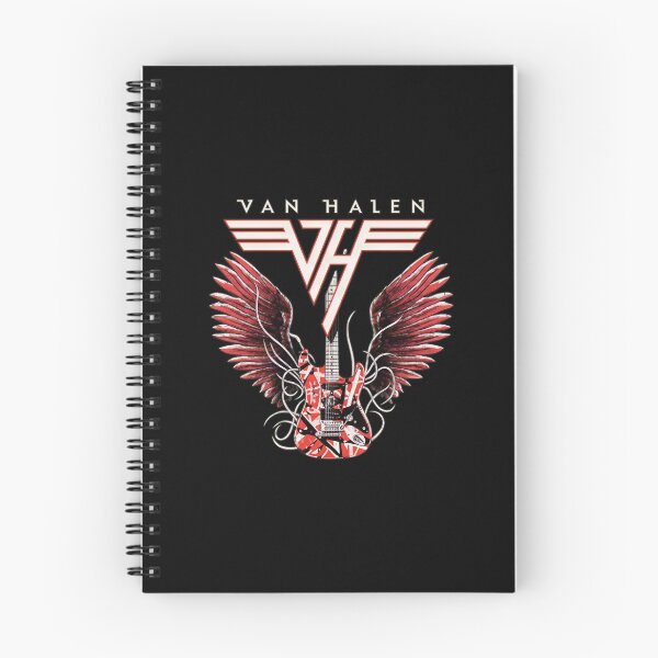 Item preview, Vans Halens VH Winged Guitar Rock Band designed and sold by ramostrangdArt.