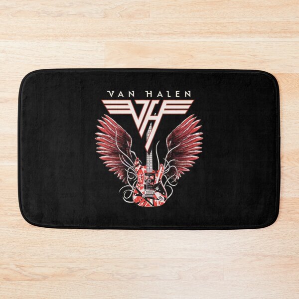 Item preview, Vans Halens VH Winged Guitar Rock Band  designed and sold by ramostrangdArt.