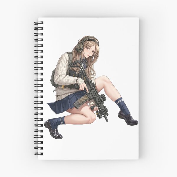 Item preview, Tactical School Girl - Anime Special Ops designed and sold by RAWLIFEGRAPHIC.