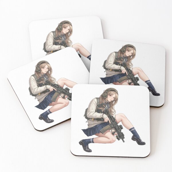 Item preview, Tactical School Girl - Anime Special Ops designed and sold by RAWLIFEGRAPHIC.