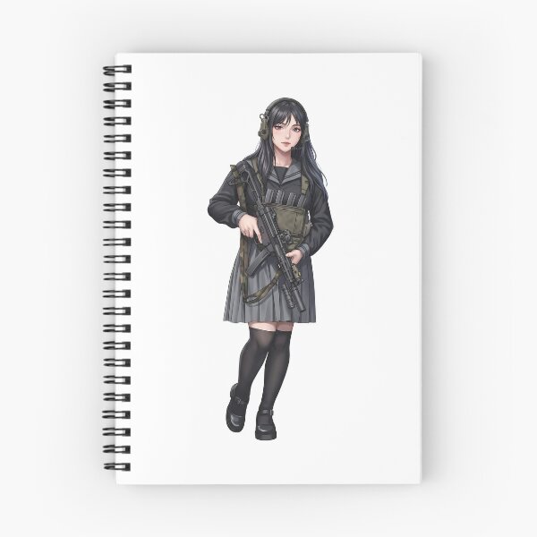Item preview, Tactical School Girl - Anime Special Ops designed and sold by RAWLIFEGRAPHIC.