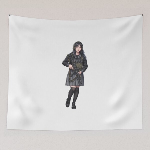 Item preview, Tactical School Girl - Anime Special Ops designed and sold by RAWLIFEGRAPHIC.