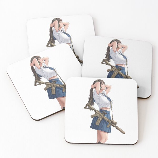 Item preview, Tactical School Girl - Anime Special Ops designed and sold by RAWLIFEGRAPHIC.
