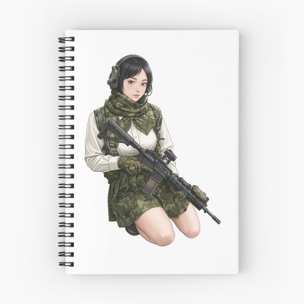 Item preview, Tactical School Girl - Anime Special Ops designed and sold by RAWLIFEGRAPHIC.