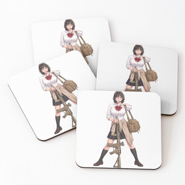 Item preview, Tactical School Girl - Anime Special Ops designed and sold by RAWLIFEGRAPHIC.