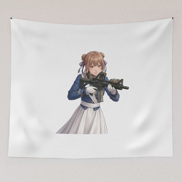 Item preview, Tactical School Girl - Anime Special Ops designed and sold by RAWLIFEGRAPHIC.