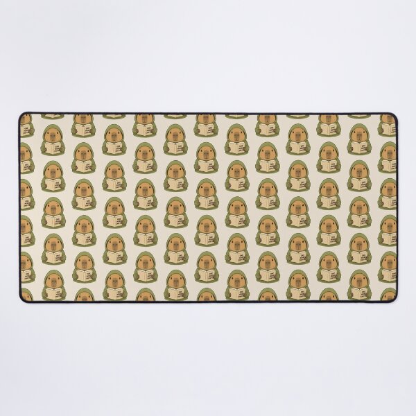 Item preview, Capybara Cartoon Reading Book One More Chapter designed and sold by stylishdzign.