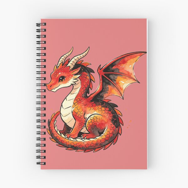 Item preview, Cute watercolor dragon designed and sold by mixoubraw.