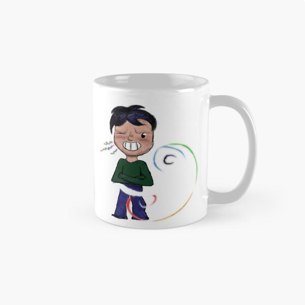 Item preview, Cute Cartoon Boy with Magic Swirl Effect – Sticker Art designed and sold by davidmalec.