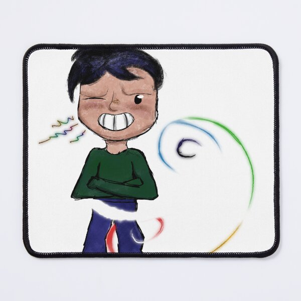 Item preview, Cute Cartoon Boy with Magic Swirl Effect – Sticker Art designed and sold by davidmalec.