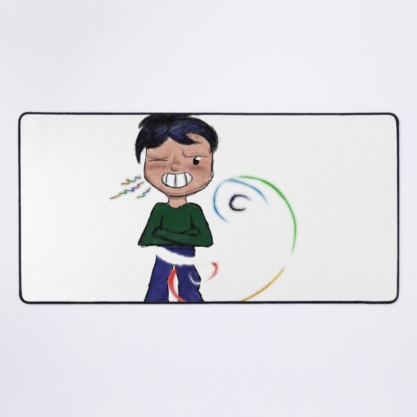 Item preview, Cute Cartoon Boy with Magic Swirl Effect – Sticker Art designed and sold by davidmalec.