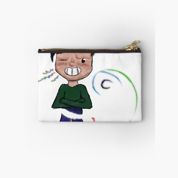 Item preview, Cute Cartoon Boy with Magic Swirl Effect – Sticker Art designed and sold by davidmalec.