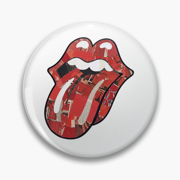 Item preview, Rolling Stones Paper Collage Art designed and sold by TOM JACK.