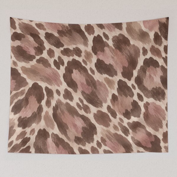 Item preview, Mocha & Blush Leopard Print – Warm Neutral Animal Pattern designed and sold by HO•Designs.