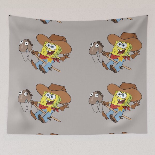 Item preview, Cowboy Spongebob designed and sold by wingoo22.